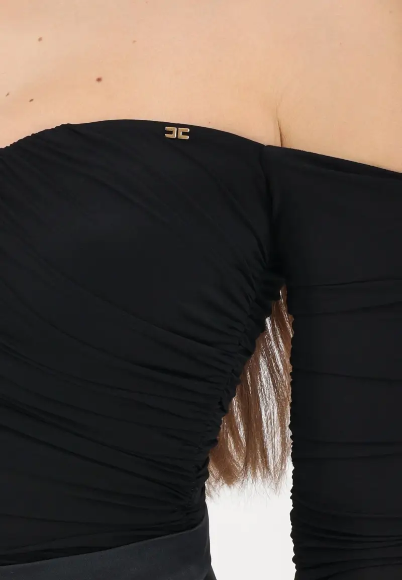 ELISABETTA FRANCHI Body Donna Nero 4217119 miniatura 3