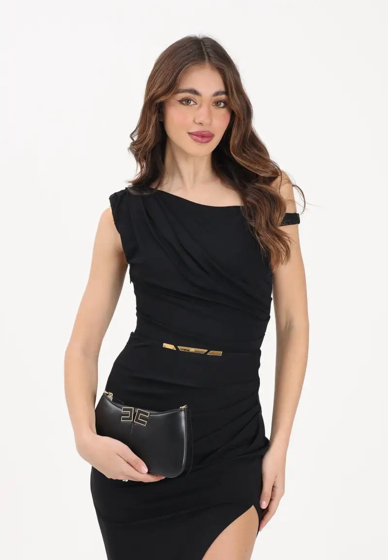 ELISABETTA FRANCHI Body Donna Nero 4215523 miniatura 2