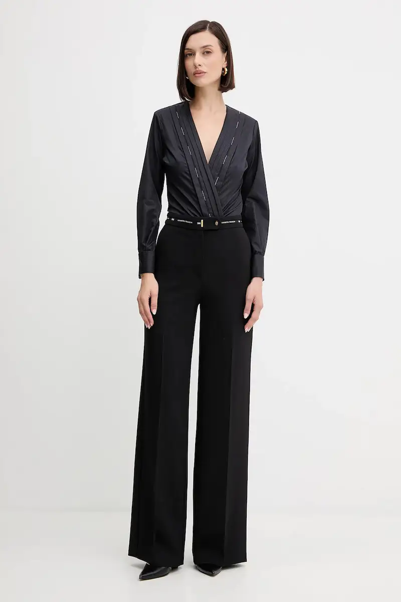 ELISABETTA FRANCHI Body Donna Blu 3889650 miniatura 2