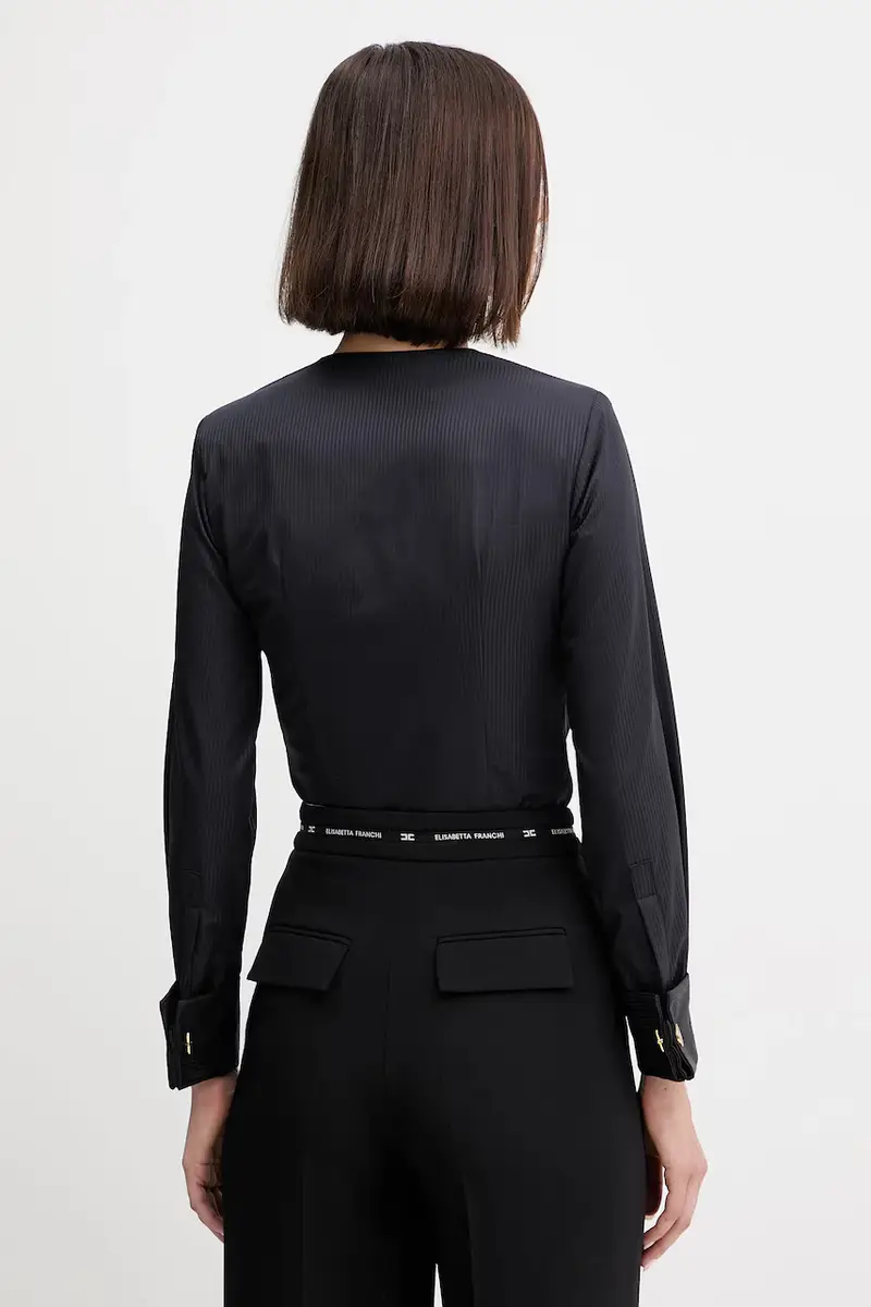 ELISABETTA FRANCHI Body Donna Blu 3889650 miniatura 3