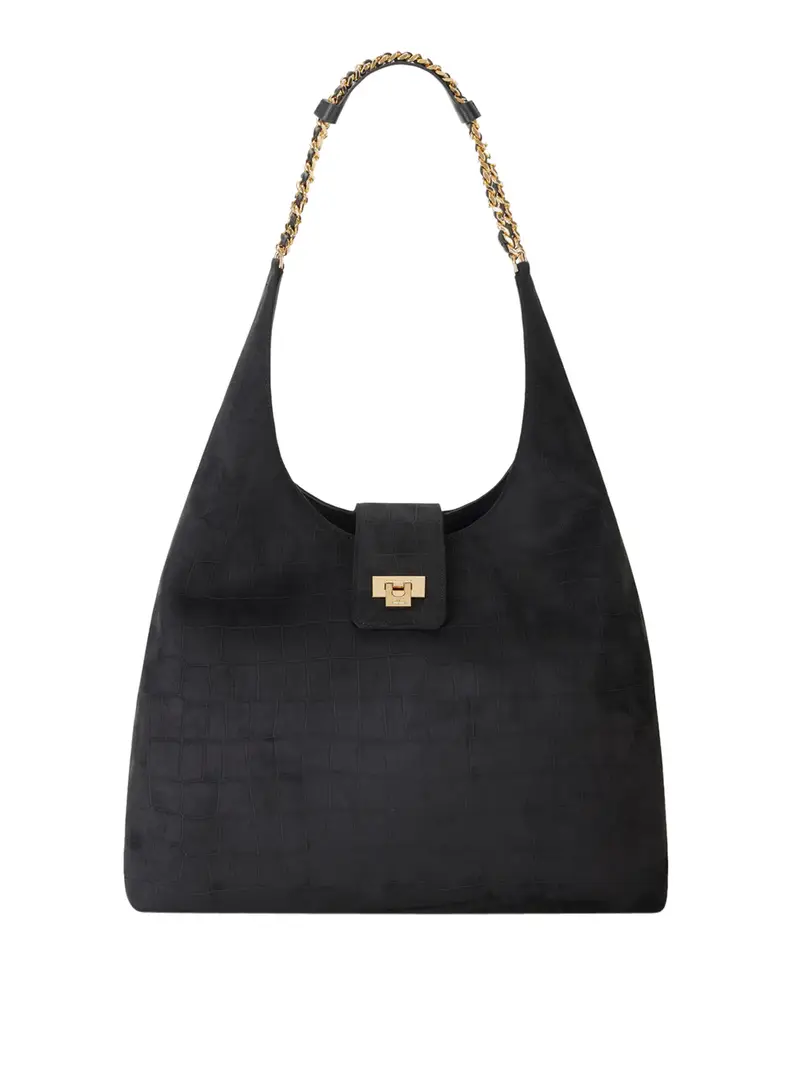 borsa a mano elisabetta franchi da donna - nero