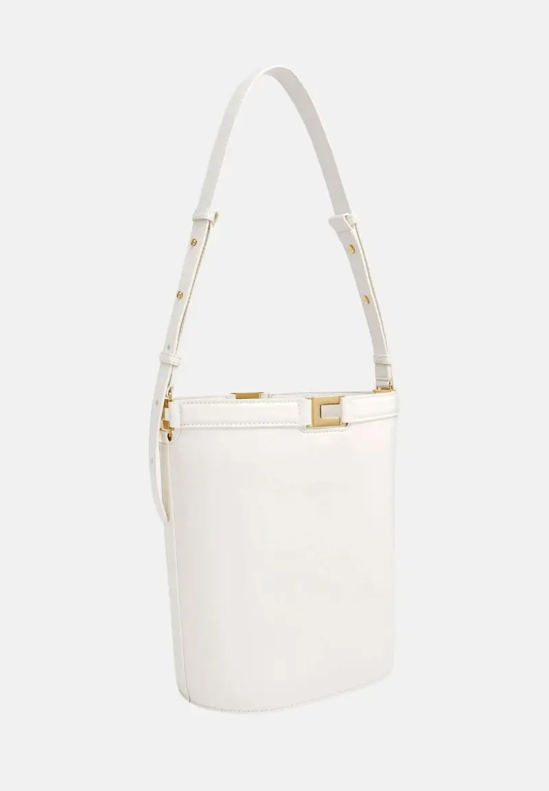 Borsa a secchiello burro da donna miniatura 2