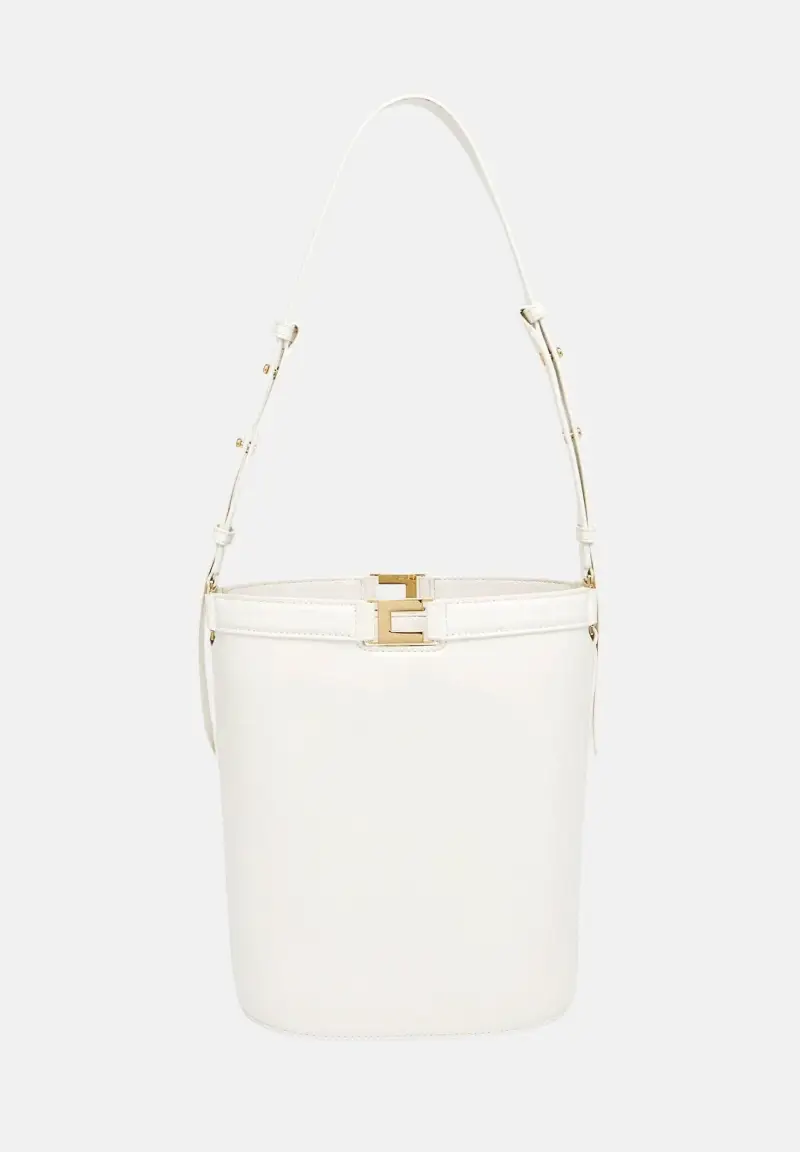 Borsa a secchiello burro da donna