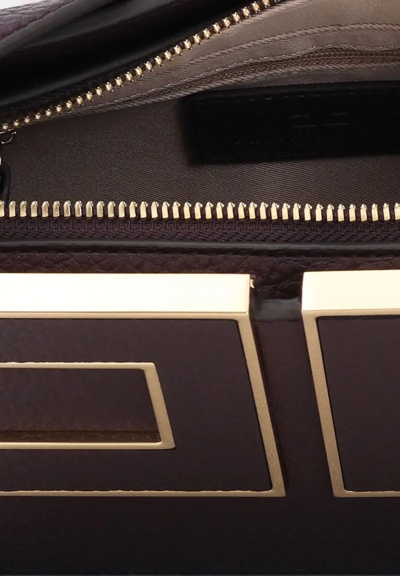 ELISABETTA FRANCHI Borsa a spalla Donna Bordeaux 1096233 miniatura 3