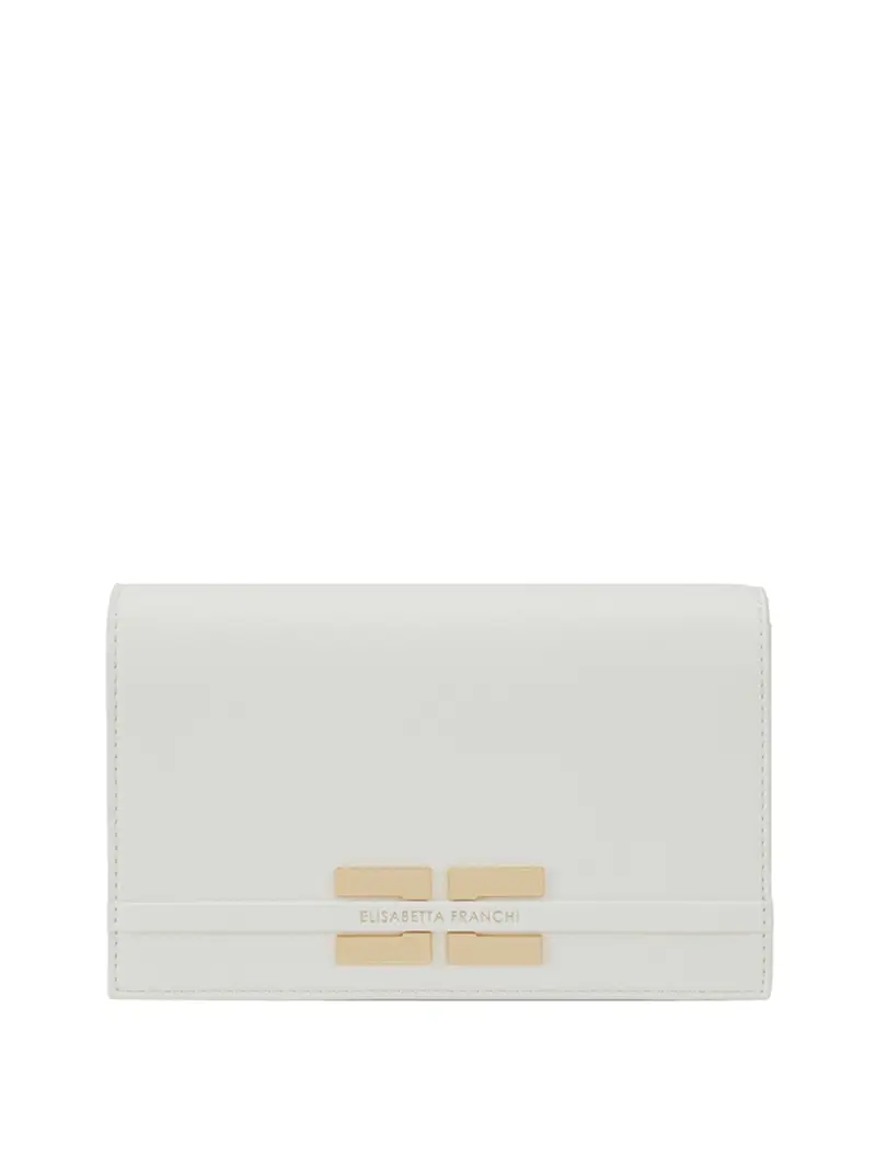 borsa a tracolla elisabetta franchi da donna - burro Avorio