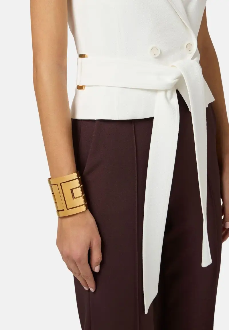 Bracciale rigido oro da donna miniatura 2