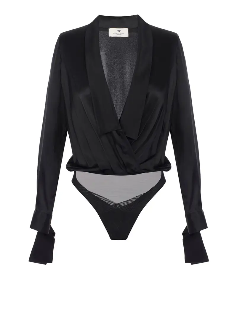 ELISABETTA FRANCHI Body Donna Nero 2493587
