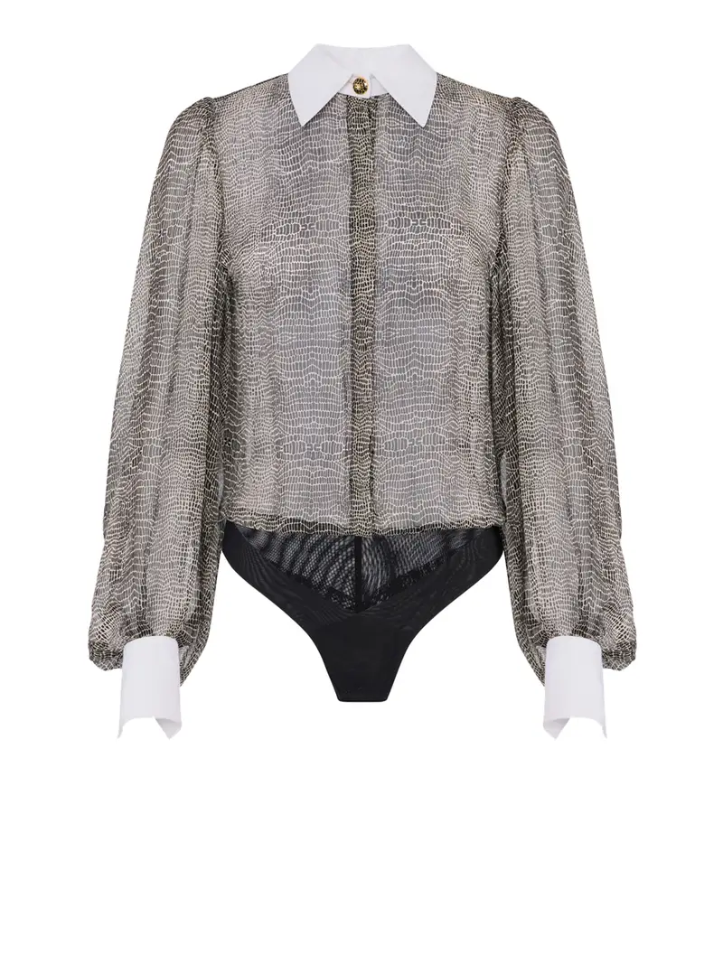 ELISABETTA FRANCHI Body Donna Nero 2493670