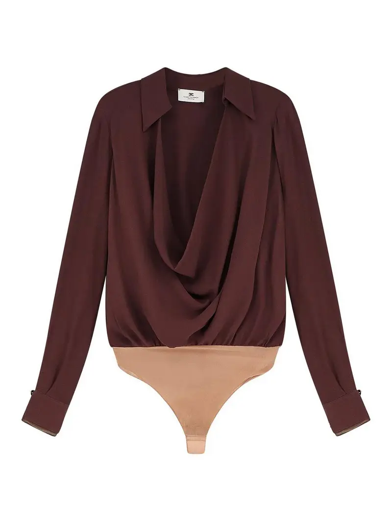 ELISABETTA FRANCHI Body Marrone 4258136