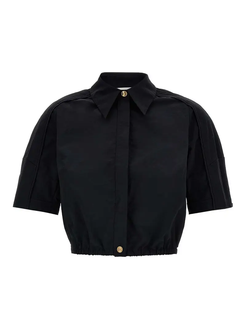 Camicia corta Nero