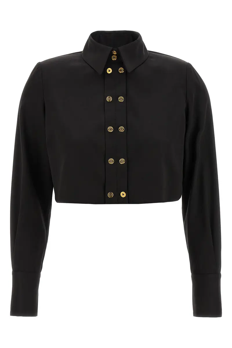 Camicia Crop Nero