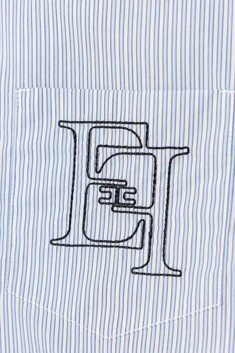 camicia di cotone per bambini colore blu EFCA273.0.CR020 miniatura 3