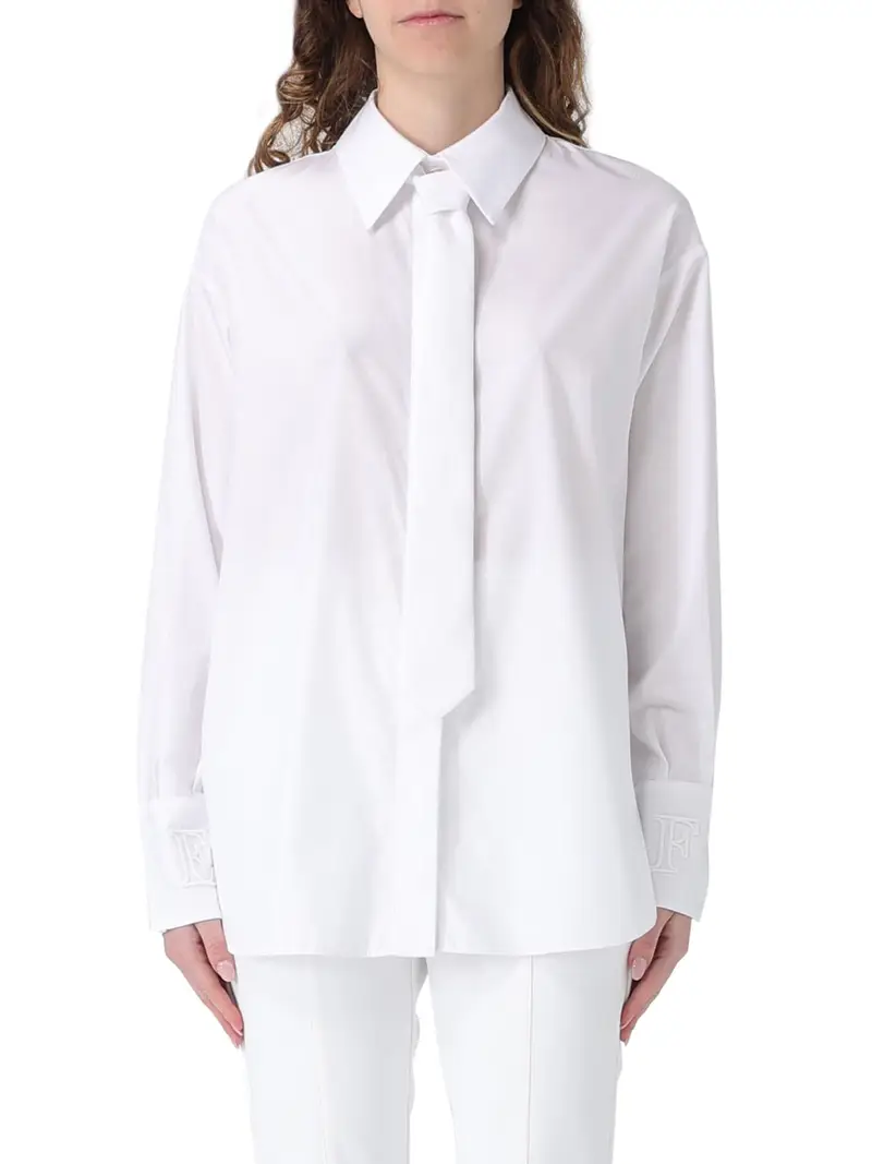 camicia elisabetta franchi da donna - bianco