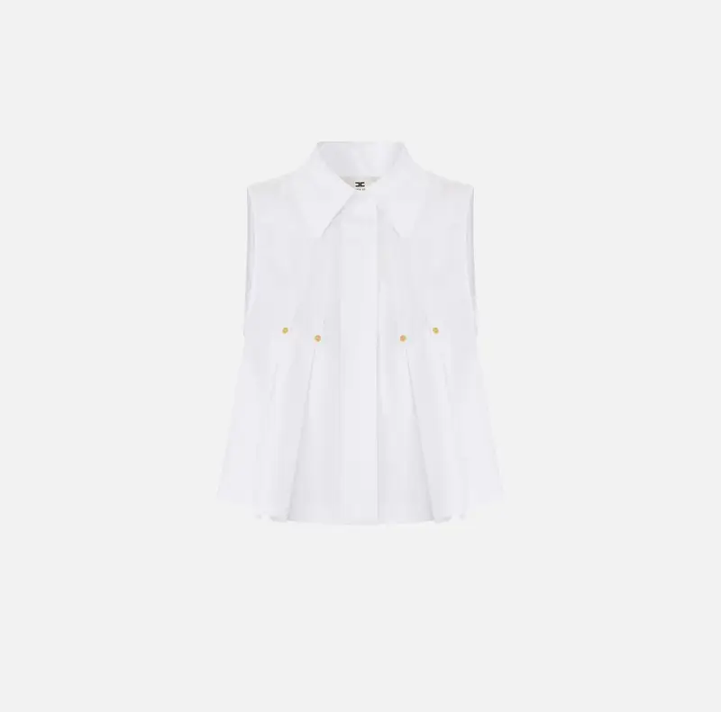 Camicia in popeline di cotone