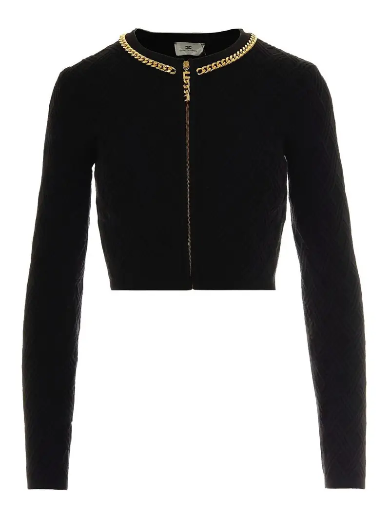 ELISABETTA FRANCHI Cardigan Nero 4232022