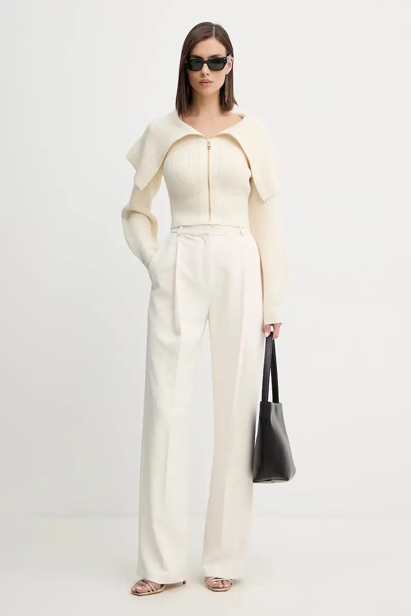 ELISABETTA FRANCHI Cardigan Beige 3969571 miniatura 2