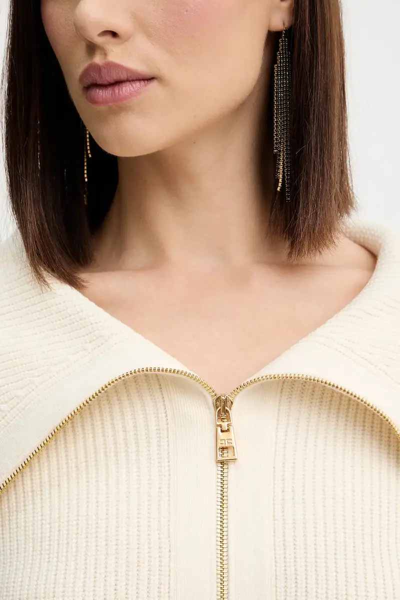 ELISABETTA FRANCHI Cardigan Beige 3969571 miniatura 5