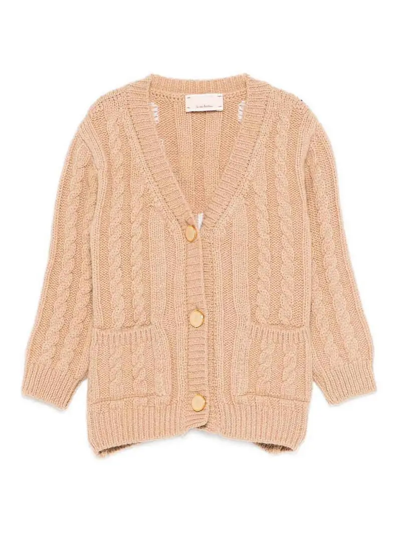 ELISABETTA FRANCHI Cardigan Beige 3994467