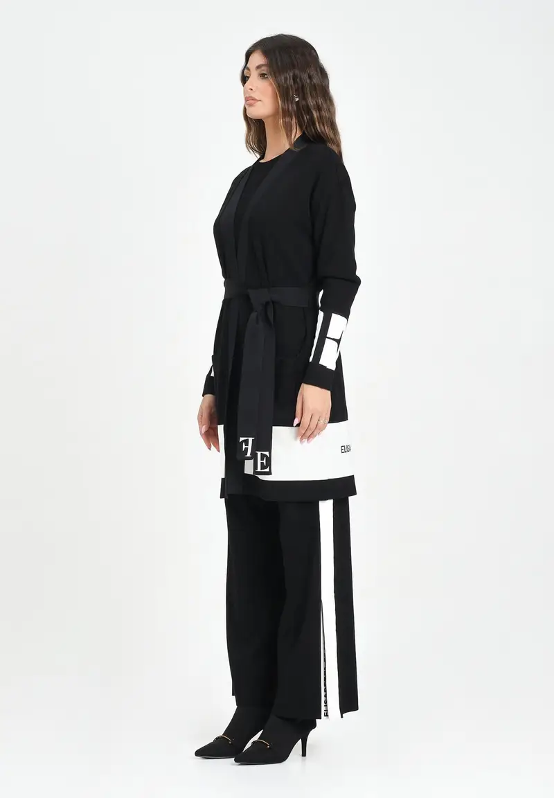 ELISABETTA FRANCHI Cardigan Donna Nero 1284986