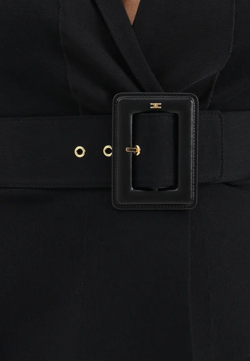 ELISABETTA FRANCHI Cardigan Donna Nero 2910843 miniatura 3