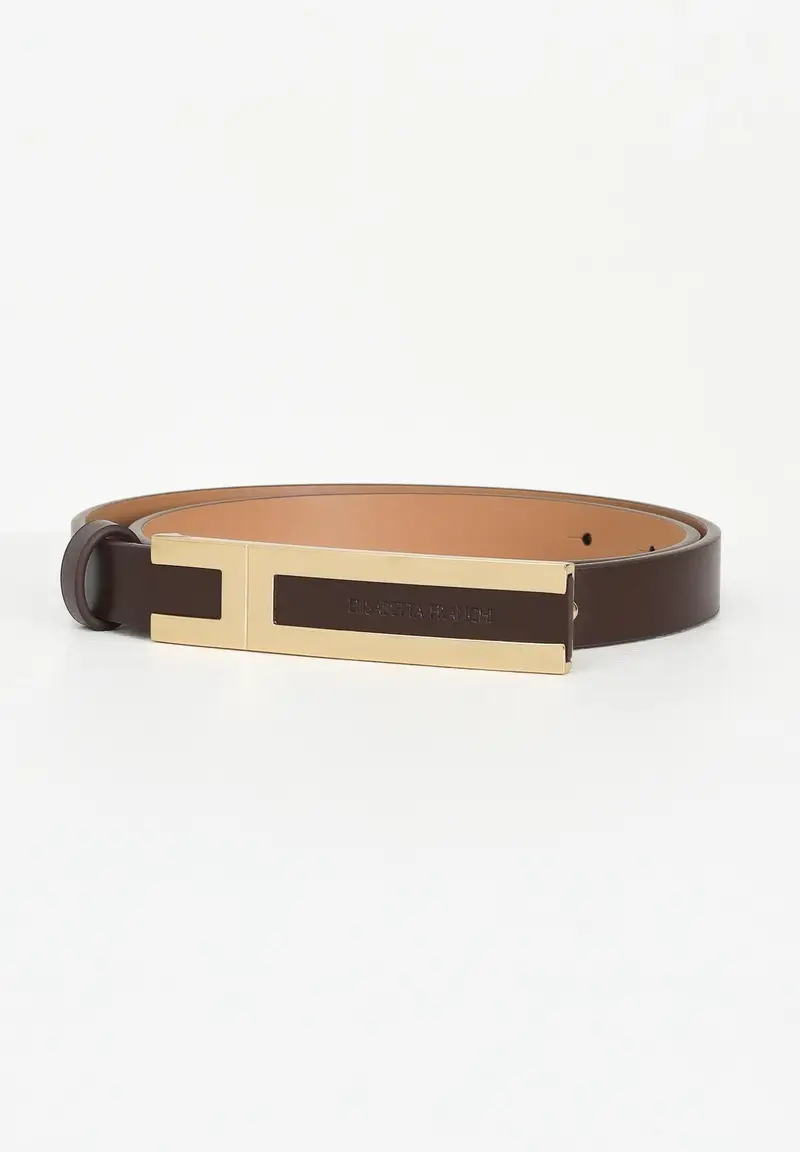 ELISABETTA FRANCHI Cintura marrone da donna