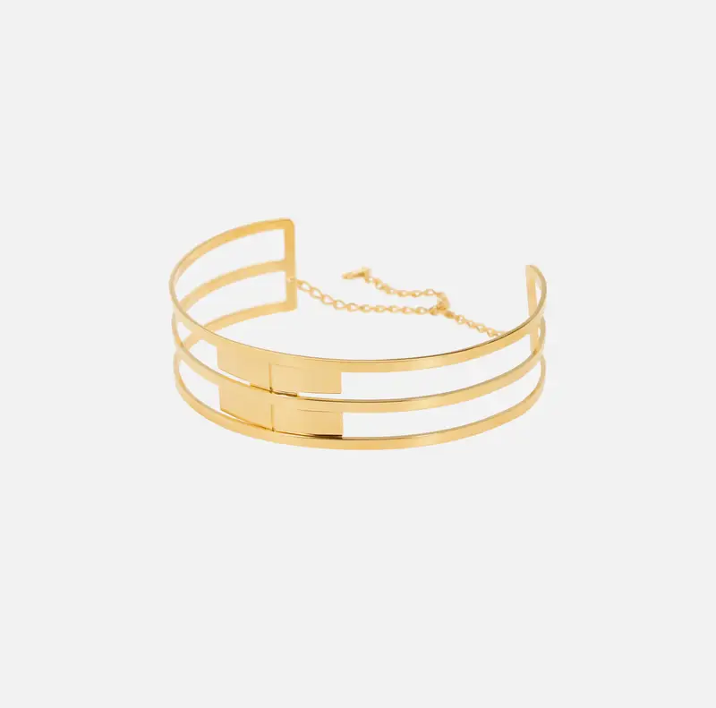 Collana a fasce con logo