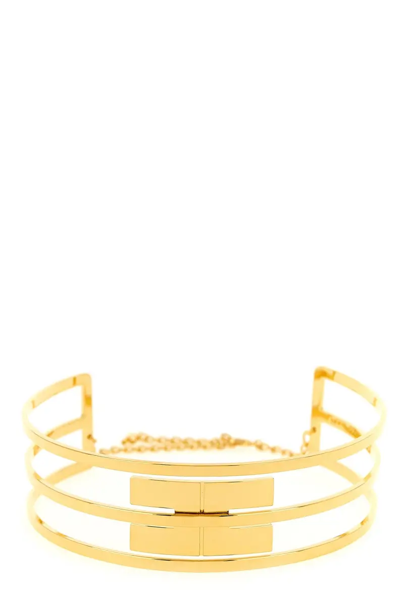 Collana Fasce Logo Oro