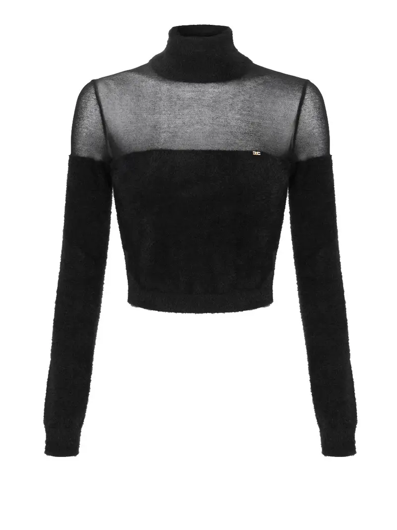 dolcevita elisabetta franchi da donna - nero