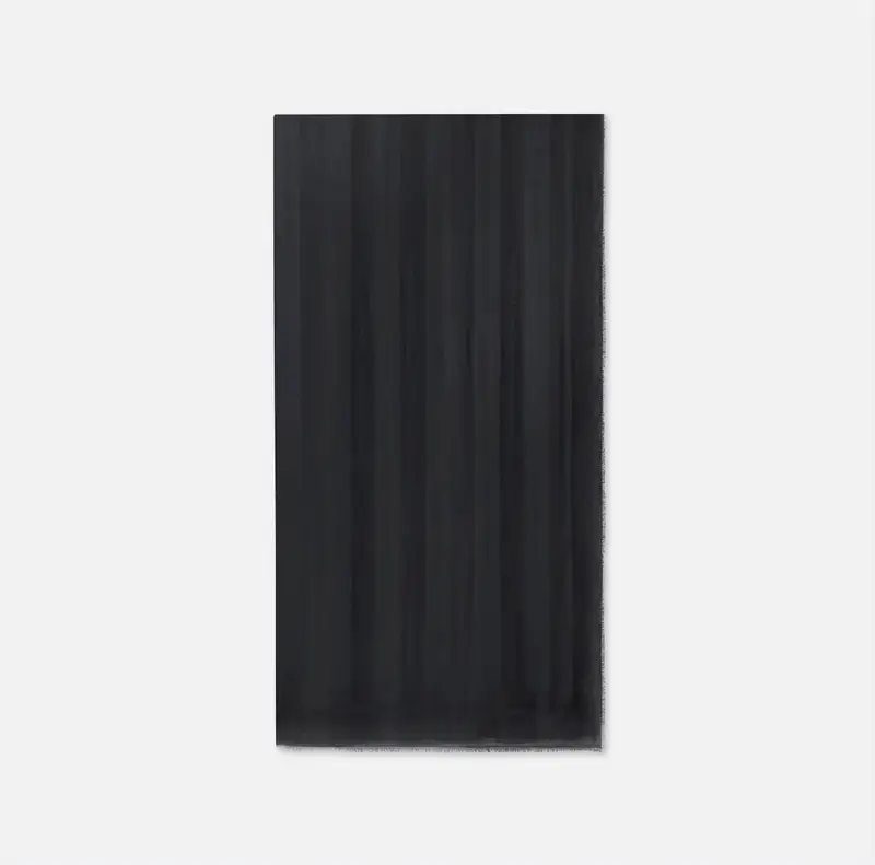 Foulard in viscosa e modal con righe jacquard