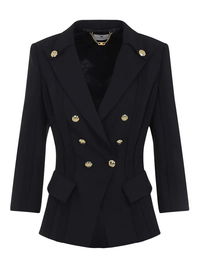 Giacca in poliestere Nero