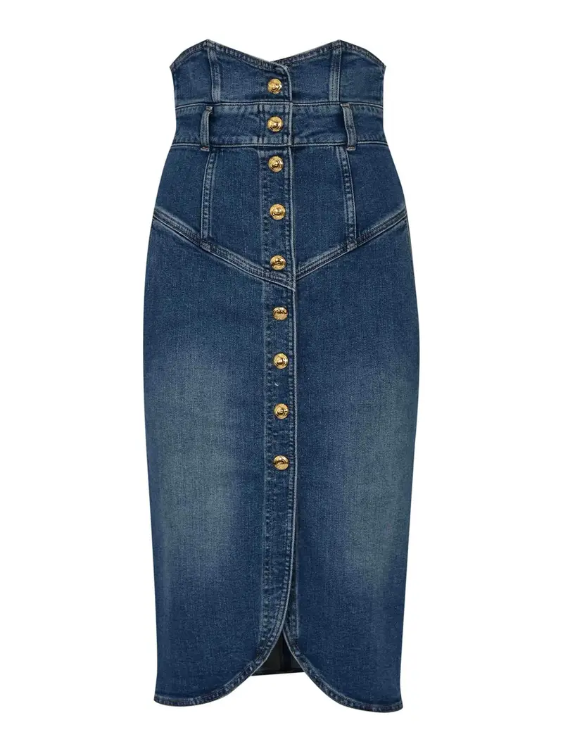 Gonna A Vita Alta Blu