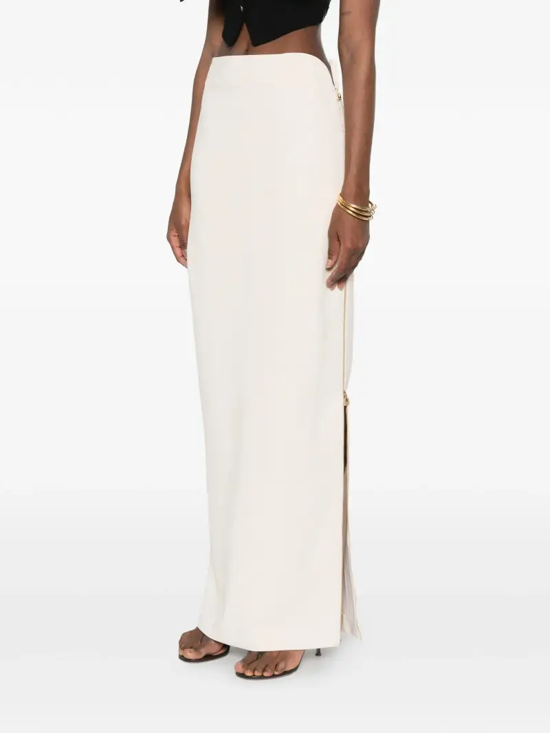 Gonna Longuette BIANCO miniatura 3