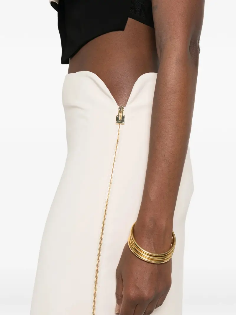 Gonna Longuette BIANCO miniatura 4