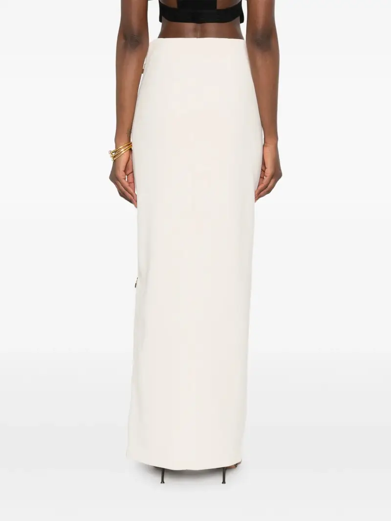 Gonna Longuette BIANCO miniatura 5