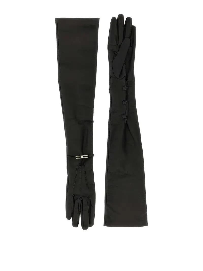 ELISABETTA FRANCHI Guanti Nero 4005683