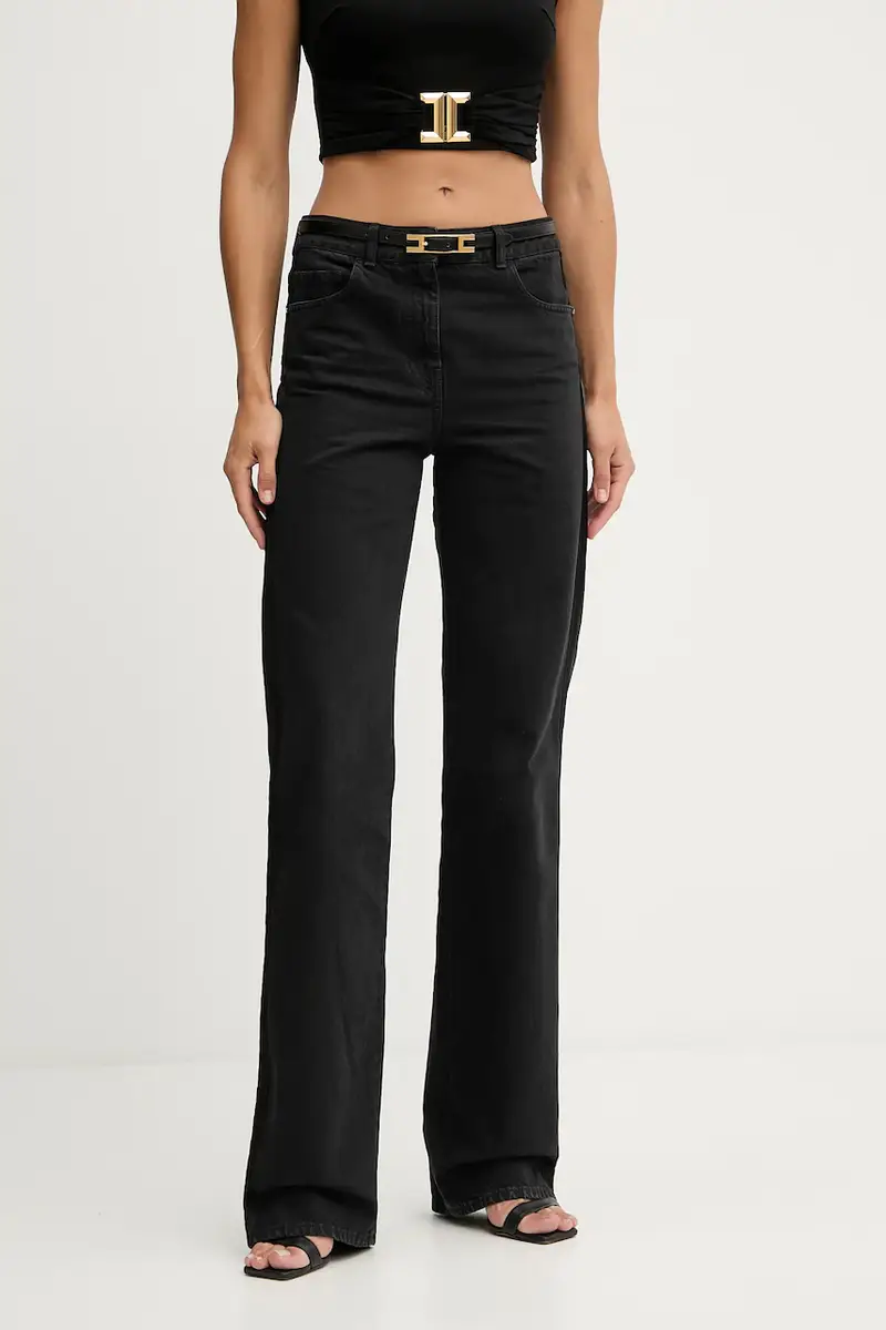 ELISABETTA FRANCHI Jeans Donna Nero 3889964