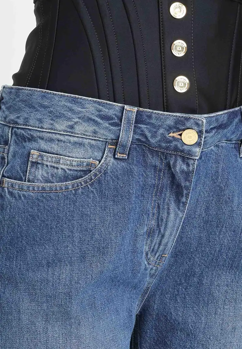 ELISABETTA FRANCHI Jeans Donna Blu 1284904 miniatura 2