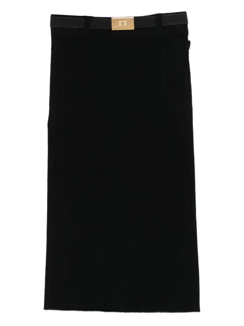 Elisabetta Franchi Kids Gonna nera per bambino