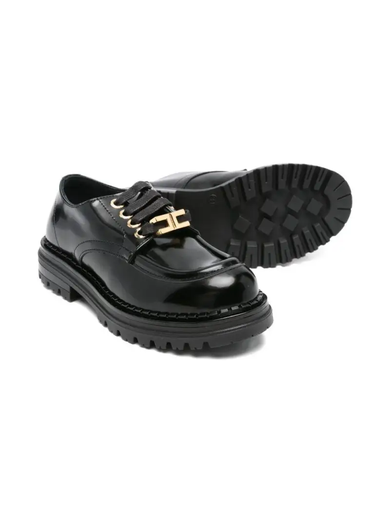 ELISABETTA FRANCHI KIDS Mocassini Nero 3873622 miniatura 2