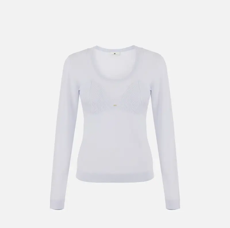 Maglia in misto lana