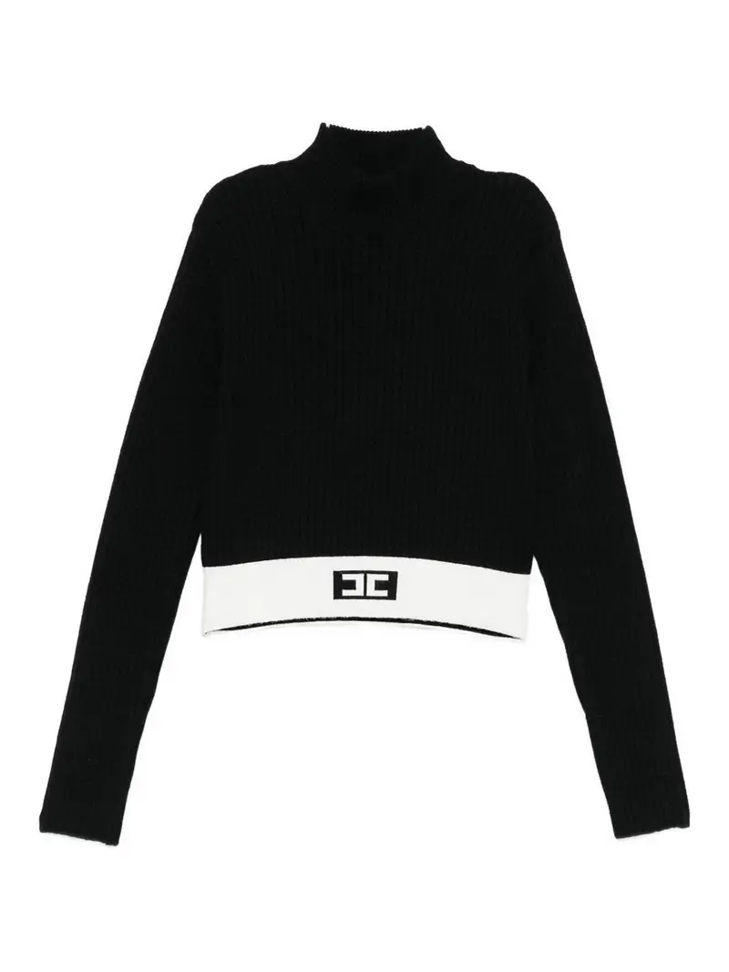 Maglione Con Logo Nero
