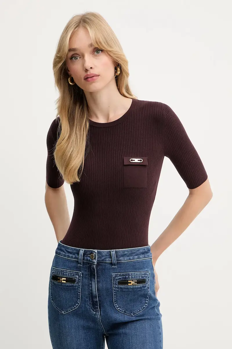 maglione con seta Granata