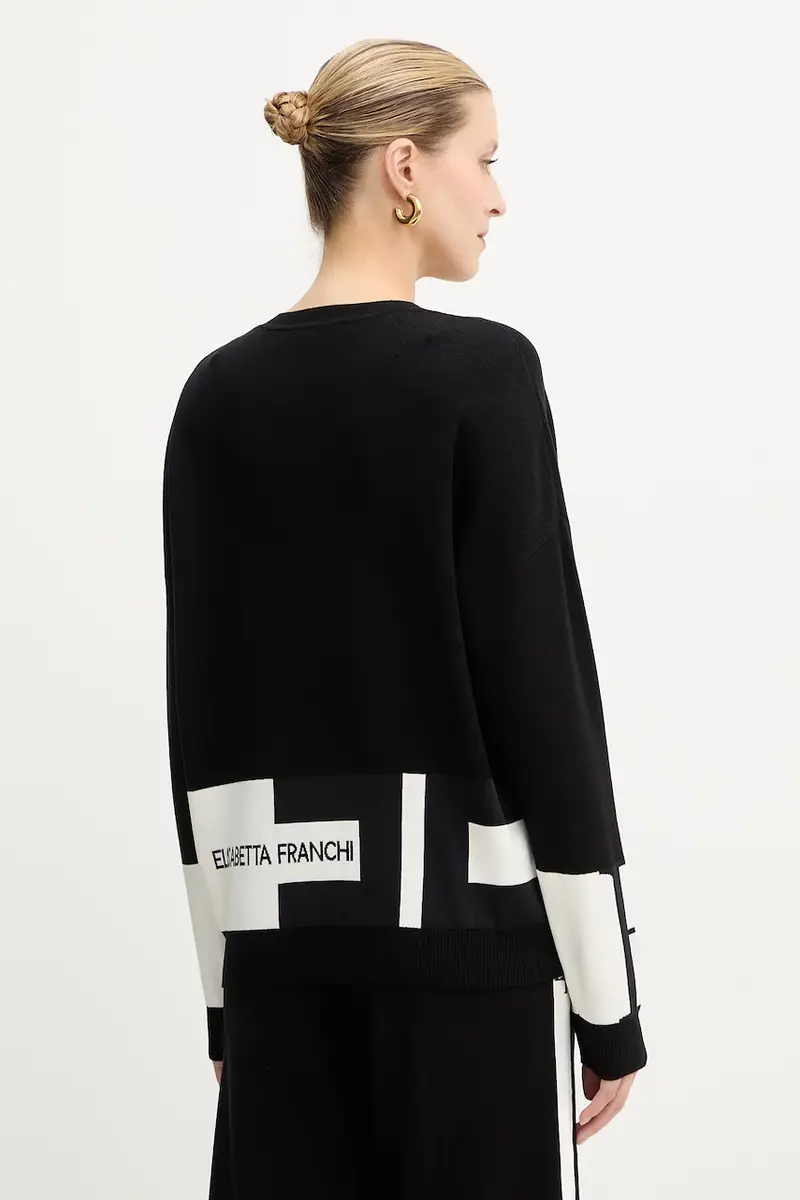 maglione donna colore nero MK01S56E2 miniatura 3