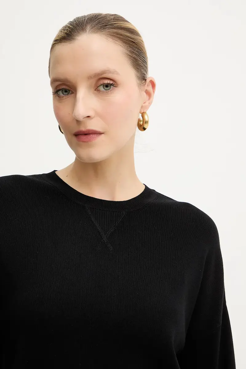 maglione donna colore nero MK01S56E2 miniatura 4