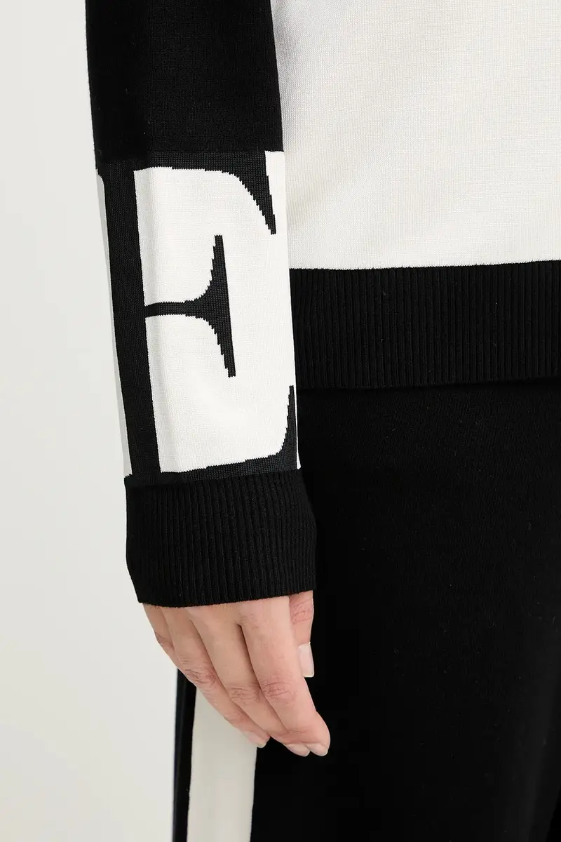 maglione donna colore nero MK01S56E2 miniatura 5