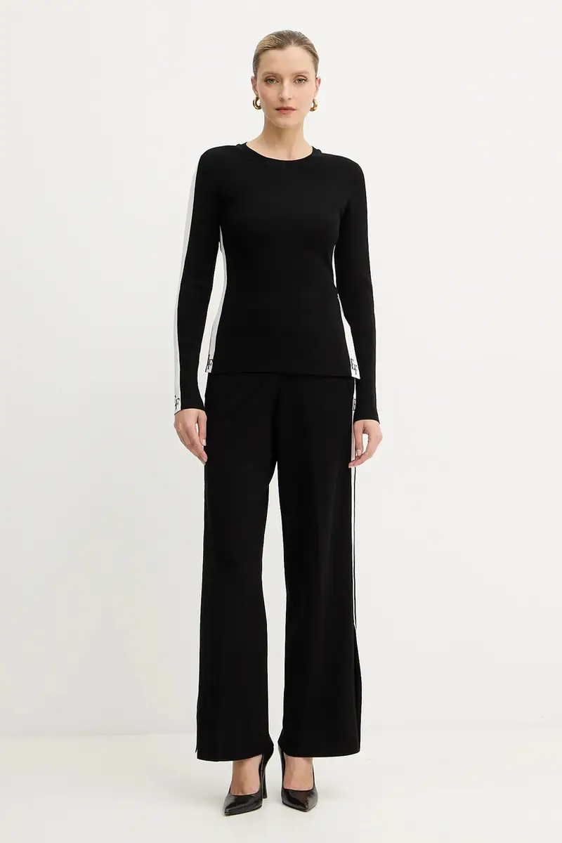 maglione donna colore nero MK03S56E2 miniatura 2