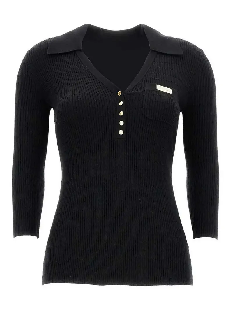 Maglione in tricot Nero