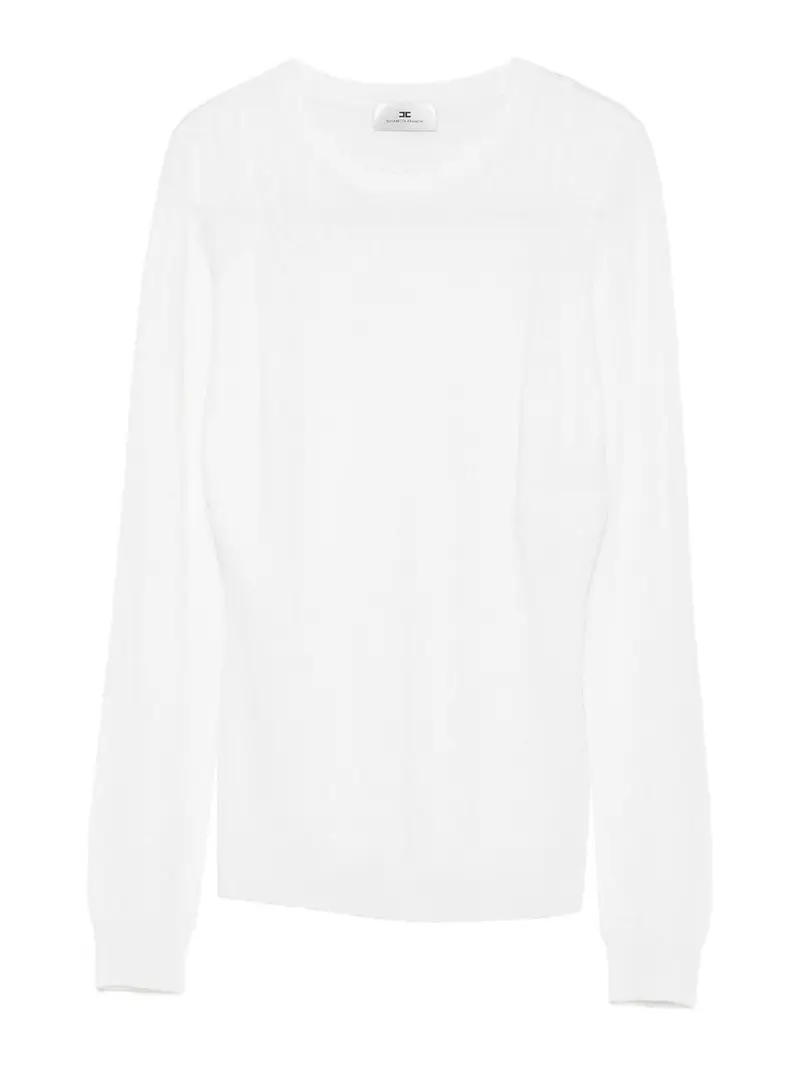 Maglione misto di lana Bianco