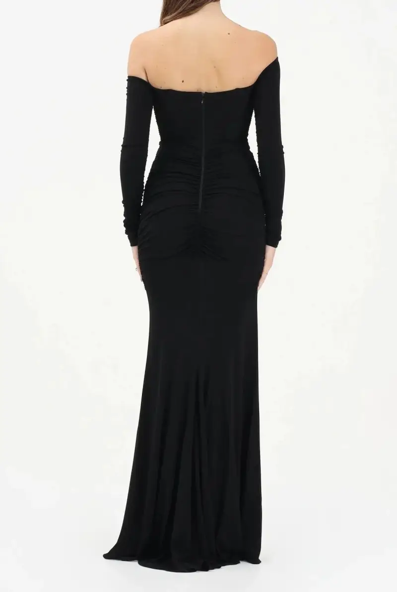 Maxi dress NERO miniatura 3