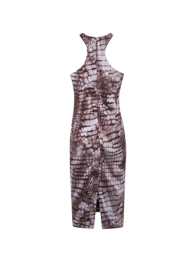 Midi dress cacao MARRONE miniatura 2